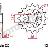 Řetězové kolečko HONDA Integra 700 rok 12-13