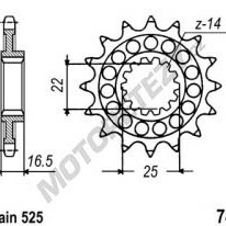 Řetězové kolečko DUCATI 916 SPS Sport Production (94-00) rok...