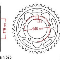 Rozeta BMW F 750 GS rok 18-22