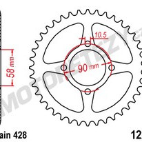 Rozeta HONDA CB 125 F rok 15-20