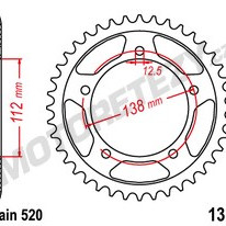 Rozeta HONDA NC 750 X DCT rok 21-22