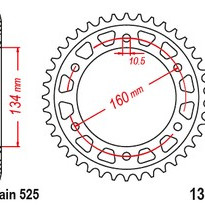 Rozeta HONDA CBR 1000 RR SP rok 20-21