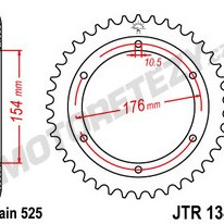 Rozeta HONDA CB 1000 RA rok 18-23 