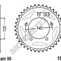 Rozeta TRIUMPH 955 Sprint RS rok 00-04 