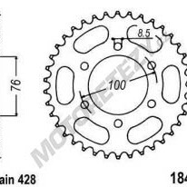 Rozeta YAMAHA MT 125 (ABS) rok 20-23