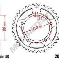 Rozeta TRIUMPH 900 Thunderbird rok 95-03 