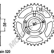 Rozeta HONDA NSR 125 R (99-01) rok 99-01 