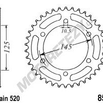 Rozeta YAMAHA XJ 600 N,S (Diversion) (92-03) rok 92-03