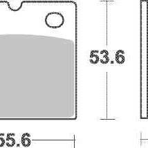 Brzdové destičky Brembo přední DUCATI 750 SS rok 91-02