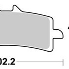 Brzdové destičky Brembo přední CF MOTO 700 CL-X rok 22-23