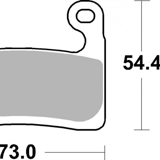 Brzdové destičky DP Brakes přední BMW S 1000 R rok 20-24
