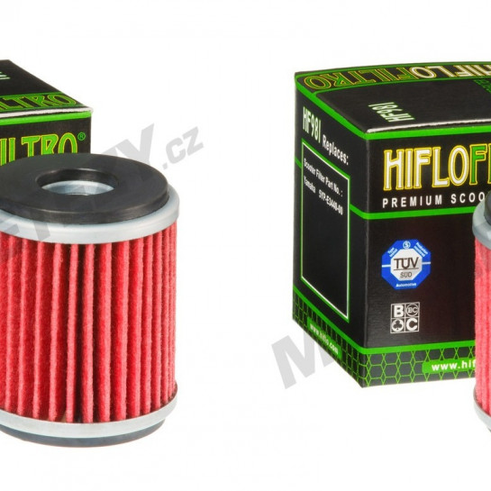 Sada (2ks) olejových filtrů HIFLO YAMAHA X-Max 125 Sport rok 06-16 