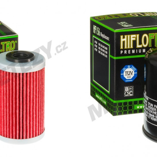 Sada (2ks) olejových filtrů HIFLO KTM 625 SMC rok 05 