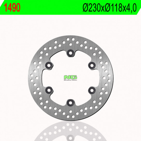 Brzdový kotouč NG zadní YAMAHA MT 125 (ABS) rok 14-18 