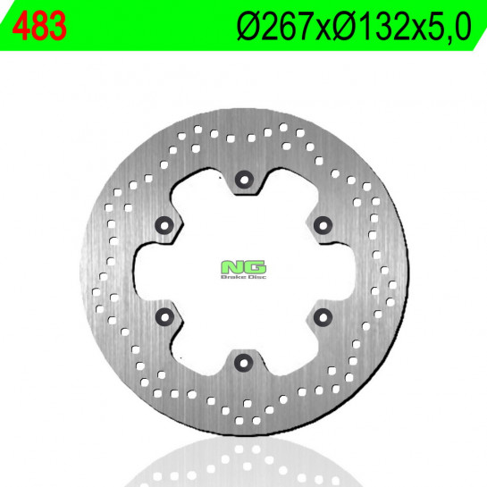 Brzdový kotouč NG zadní YAMAHA XJ 900 Diversion rok 95-03 