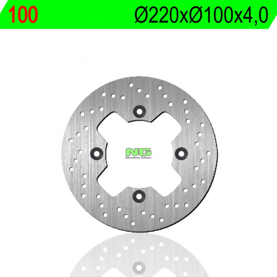 Brzdový kotouč NG zadní KAWASAKI ER-6n rok 06-17 