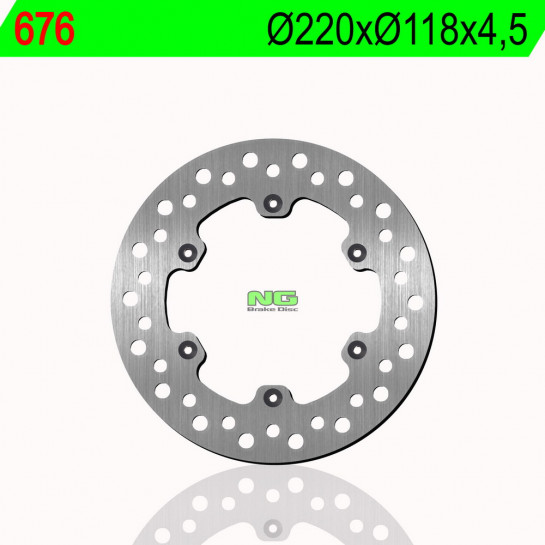 Brzdový kotouč NG zadní SUZUKI RM 125 rok 89-98