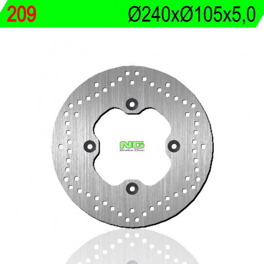 Brzdový kotouč NG zadní HONDA ADV 350 rok 22-25
