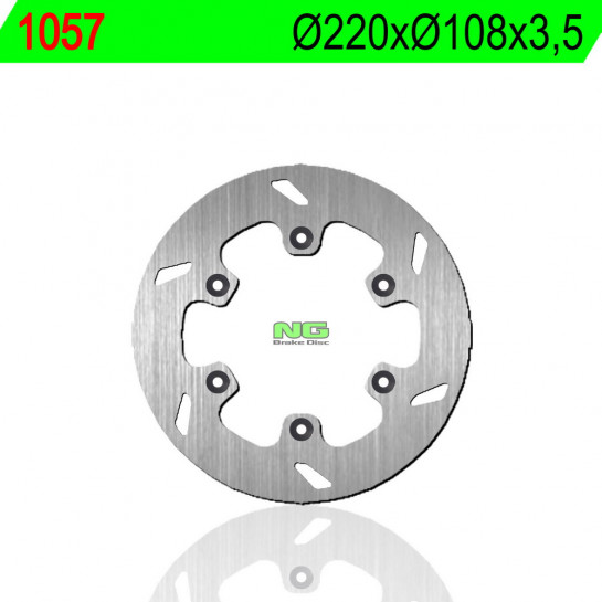 Brzdový kotouč NG zadní GAS GAS 125 EC rok 98-15 