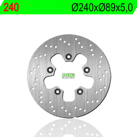 Brzdový kotouč NG zadní SUZUKI GSX 1100 F rok 91-96 