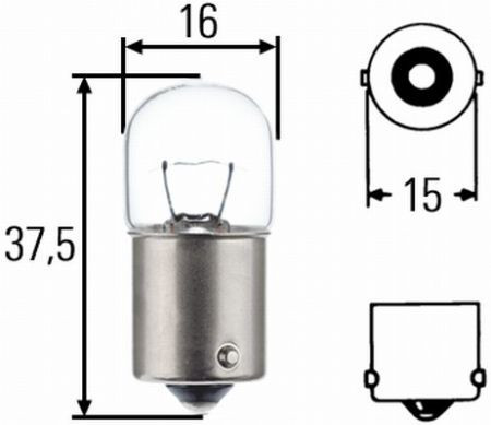 Žárovka GE do blinkrů R5W 5W BA15s 12V