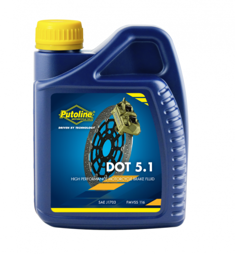 Putoline brzdová kapalina DOT5.1 - 0,5L