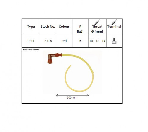 NGK zapalovací fajfka - LY11