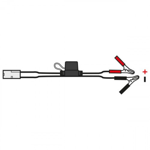 Prodloužený kabel s klipy typu &amp;amp;quot;krokodýl&amp;amp;quot;, OXFORD (konektor standa
