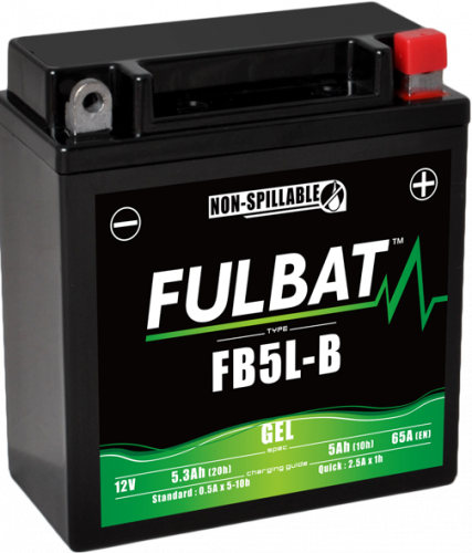 Baterie FULBAT YAMAHA XT Z 125 (02-04) rok 02-10