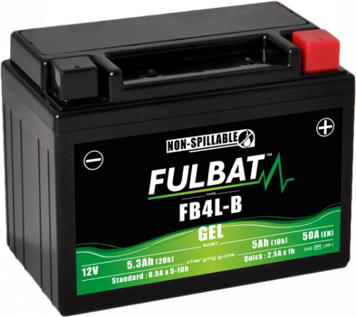 Baterie FULBAT DERBI 50 Derbi R-DRD Black Devil (04-05) rok 04-05