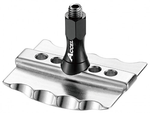 Accel hliníkový zesílený haltr pro pneumatiku 2,5"