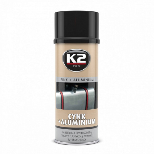 K2 Zinc + aluminium sprej 400 ml