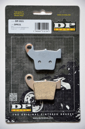 Brzdové destičky DP Brakes zadní HONDA CRF 150 RB rok 07-25