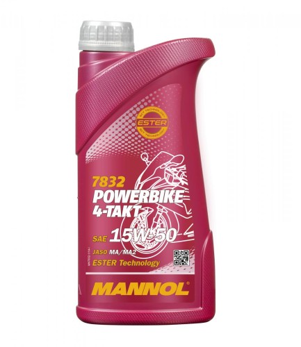 Mannol - 4T Powerbike 15W50 - 1l