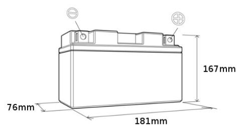 Baterie MR3 BMW 1200 CL rok 01-06