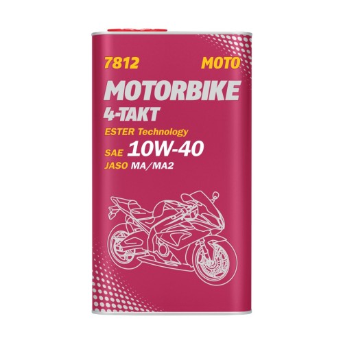 MANNOL 4T MOTORBIKE 10W40 4L ESTER MA2 4L