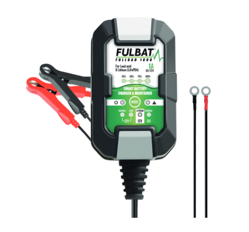 Nabíječka baterií FULBAT FULLOAD 1000 FULLOAD 1000 6/12V 1A (vhodné také pro lithiové baterie)