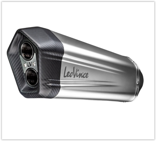 Výfuk LeoVince LV-12 nerez BMW R 1200 GS Triple Black rok 17