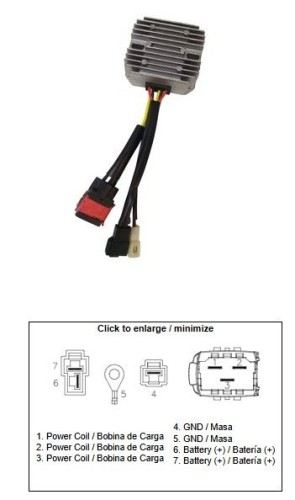 Regulátor dobíjení ROYAL ENFIELD 411 Himalayan rok 17-24