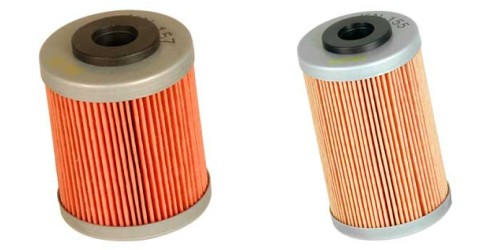 Sada (2ks) olejových filtrů KN KTM 690 SMC , R rok 08-11