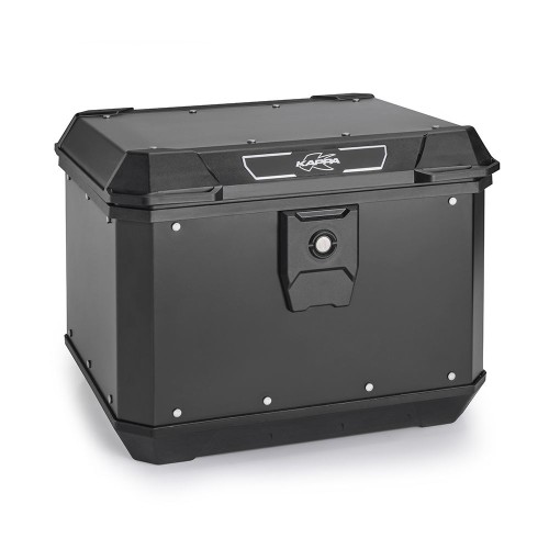 KAPPA centrální kufr MONOLOCK 50L KMX500B K'METROBOX hliníkový, černý (obsahuje plotnu)