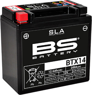 Baterie BS-Battery KAWASAKI ZX-12R Ninja rok 00-08