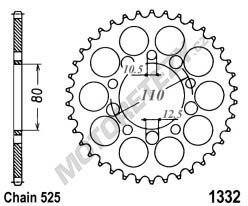 Rozeta TRIUMPH 800 Speedmaster rok 03-05