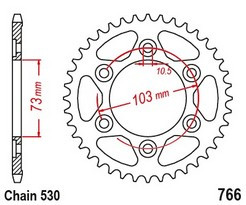 Rozeta DUCATI 1200 Multistrada Enduro rok 16-18