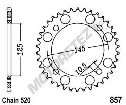 Rozeta YAMAHA XTZ 660 Tenere rok 96-00