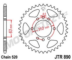 Rozeta HUSQVARNA 125 Svartpilen rok 21-22