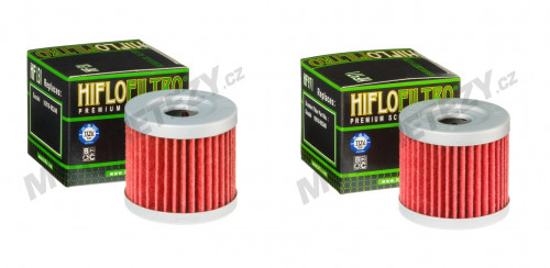 Sada (2ks) olejových filtrů HIFLO SUZUKI Burgman 400 rok 07-17