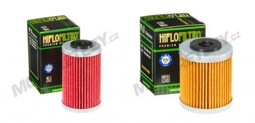 Sada (2ks) olejových filtrů HIFLO KTM 690 SMC , R rok 12-22